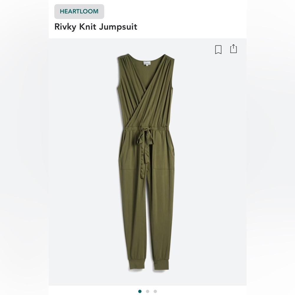 Heirloom jumpsuit, size M
